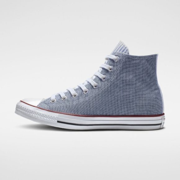 Chuck Taylor Converse Striped Unisex High Tops 12 - Picture 5 of 5